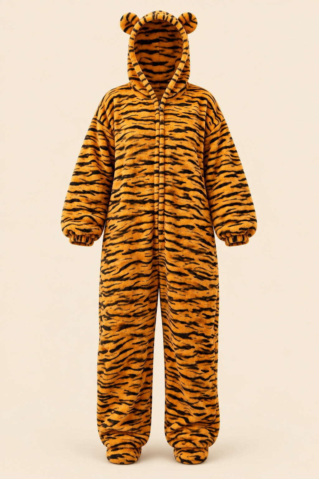 Women's Ultra-Plush Double-Fleece Animal Jumpsuit