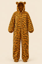 Women's Ultra-Plush Double-Fleece Animal Jumpsuit